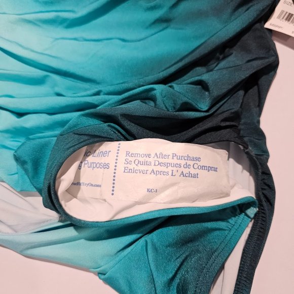 La Blanca Ocean Oasis One Shoulder One Piece Swimsuit - Picture 7 of 11